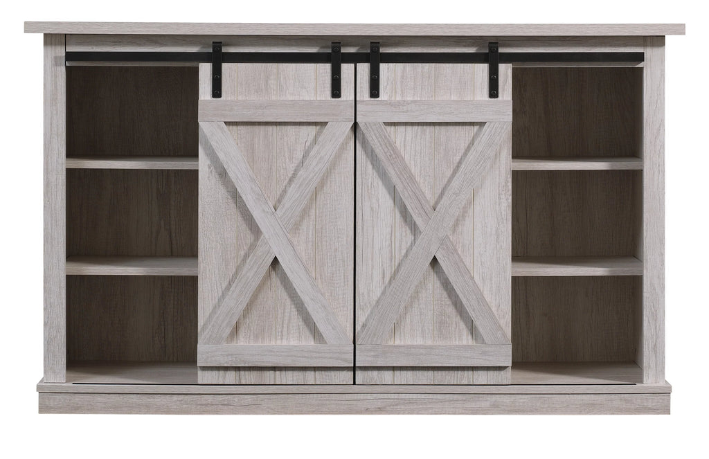 White Oak TV Stand D54190