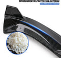 Glossy Carbon Fiber Pattern Front Bumper Lip Kit for Tesla Model Y Z900845