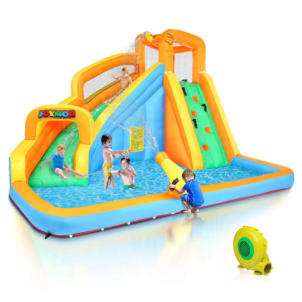 Inflatable Water Slide Bounce House with Splash Pool S99054