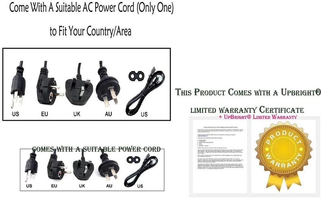 18V AC/DC Adapter Power Supply Cord Cable Charger Z986844