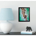 Black Framed Art Painting Reproduction J920