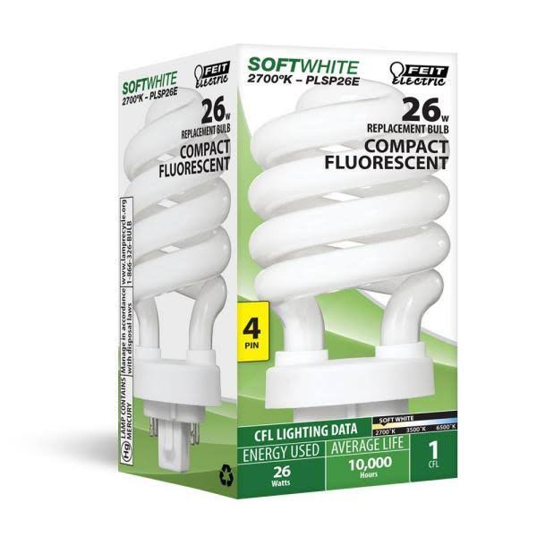 50-Pack Soft White CFLNI Spiral Light Bulb K12102