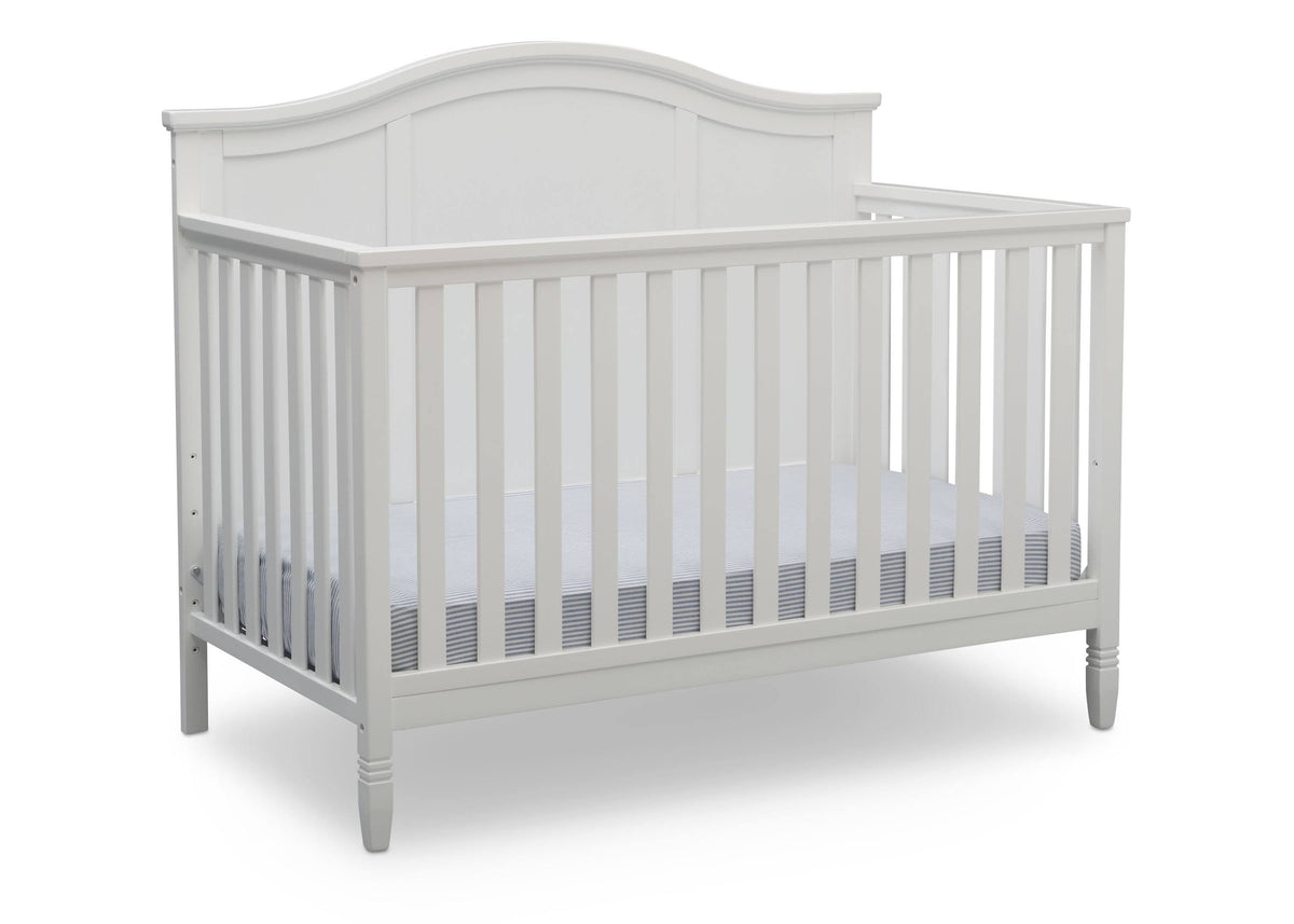4-in-1 Convertible Crib Gray V840434
