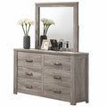 6 Drawer Dresser with Mirror J2907