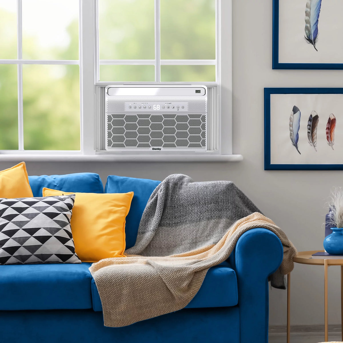 8,000 BTU White U-Shape Window Air Conditioner T10221