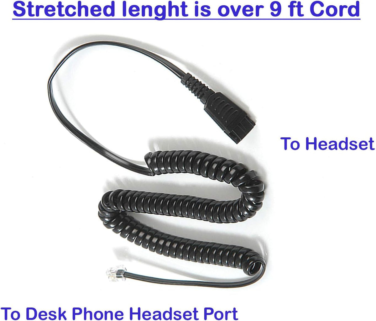 Noise Cancelling Binaural Headset with Quick Disconnect Cord J99800