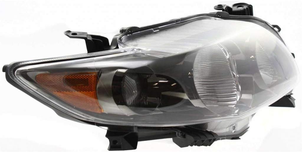 Passenger Side Headlight Assembly for Toyota Corolla 2009 2010 S/XRS Model USA Built J3316
