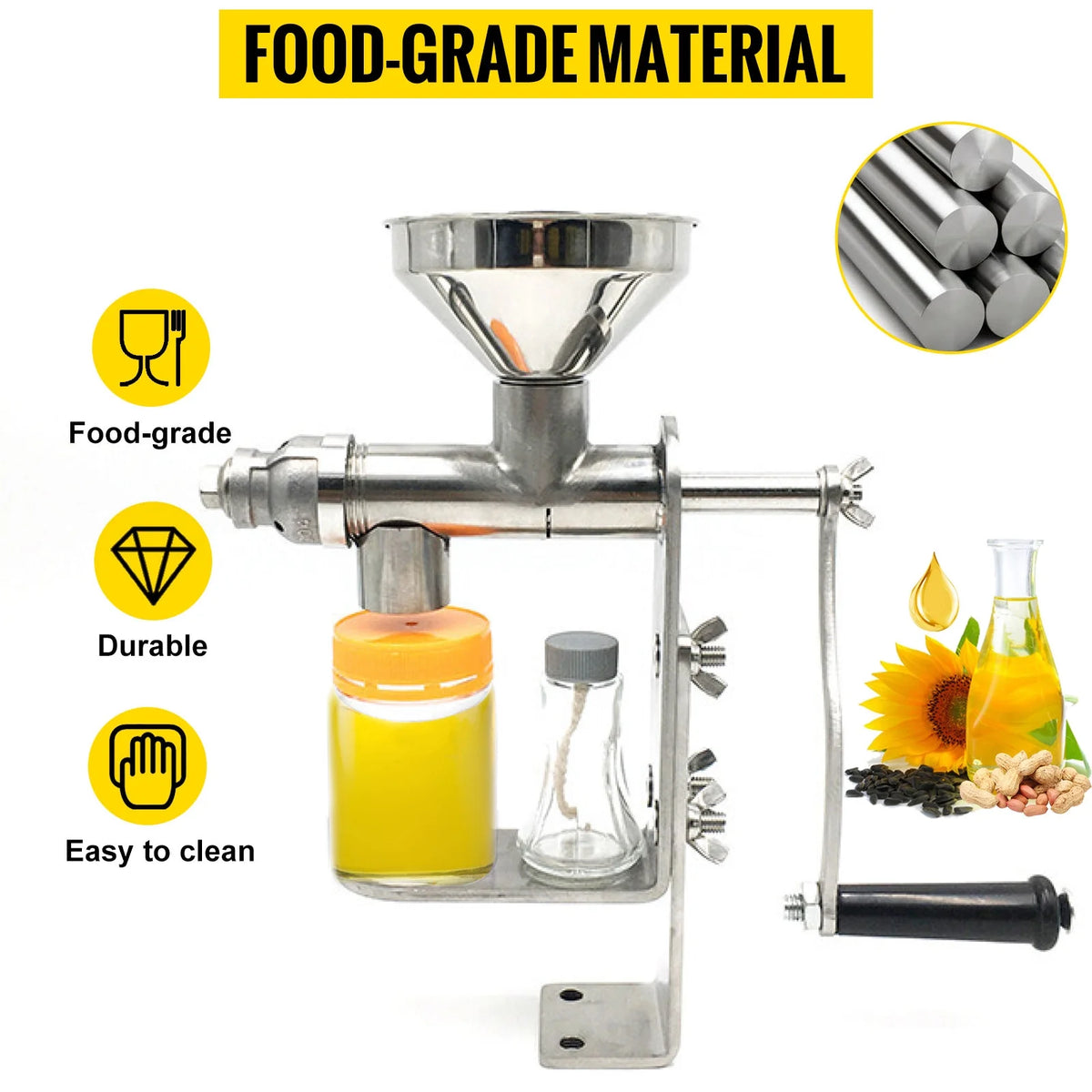 Manual Oil Press Machine Stainless Steel X317590