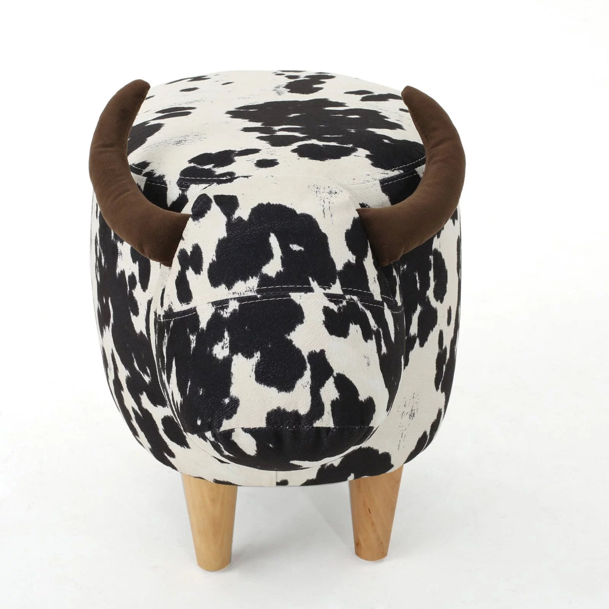 Velvet Cow Ottoman Y367