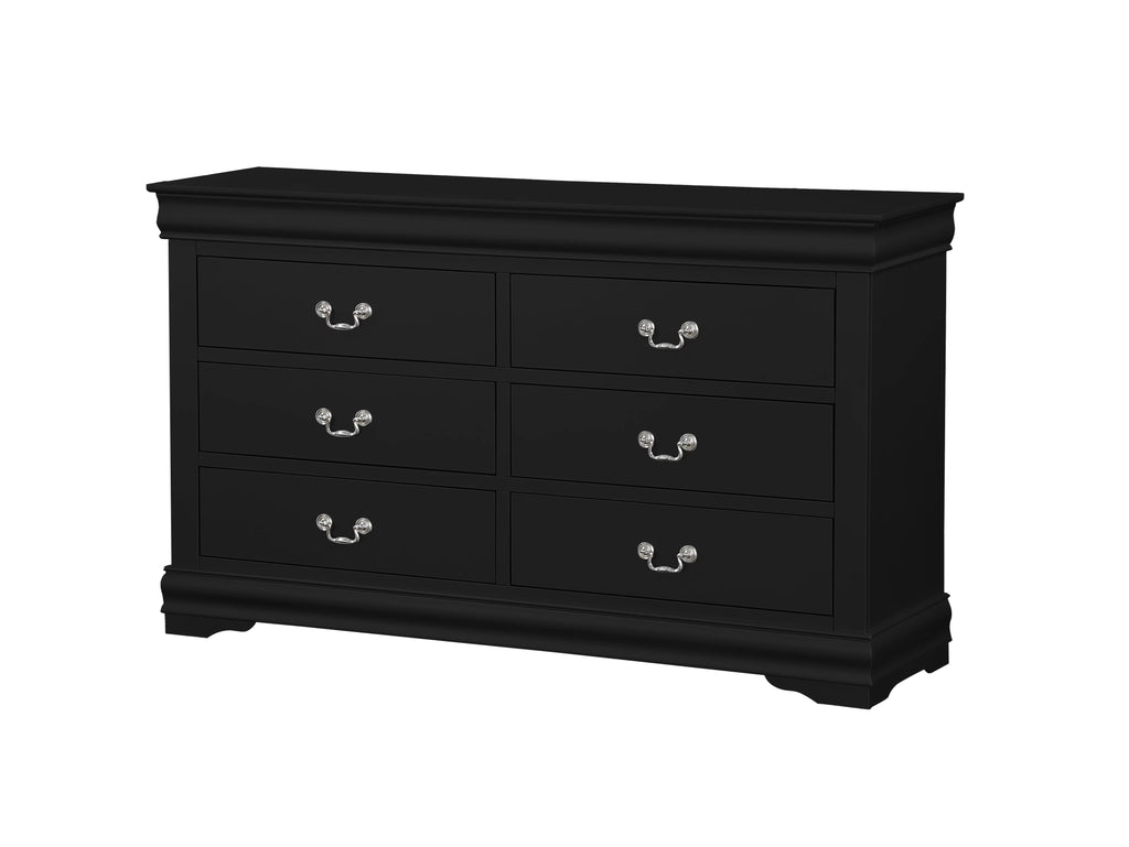 5-Piece Bedroom Set Bed Dresser Chest 2 Nightstands V184