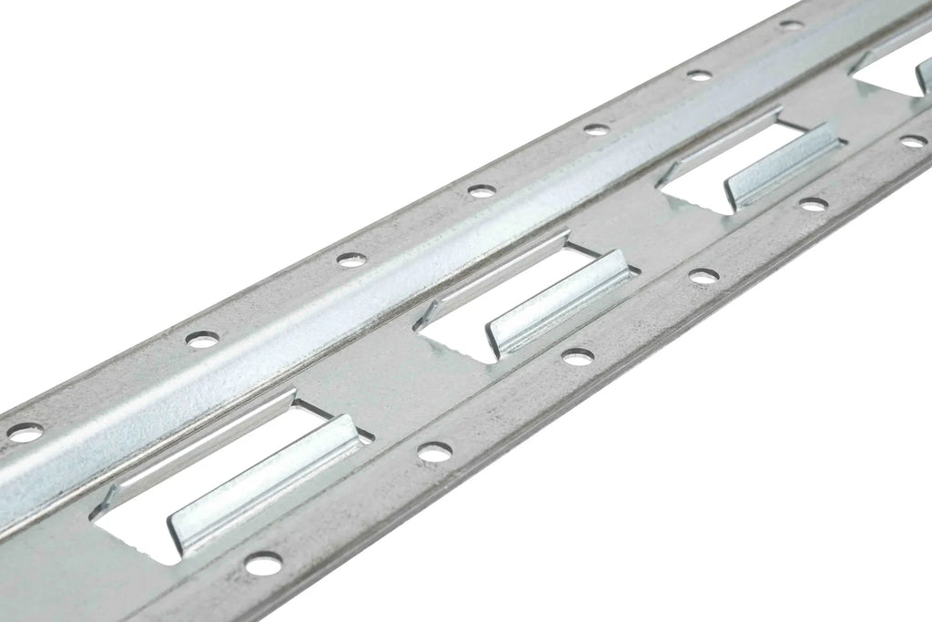 (8 Pack) 5' Vertical Galvanized Steel Bolt-On E-Track Tie-Down Rail M854309