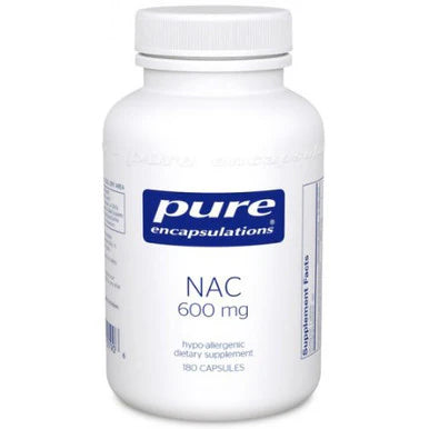 NAC 600mg 180 Capsules M14096