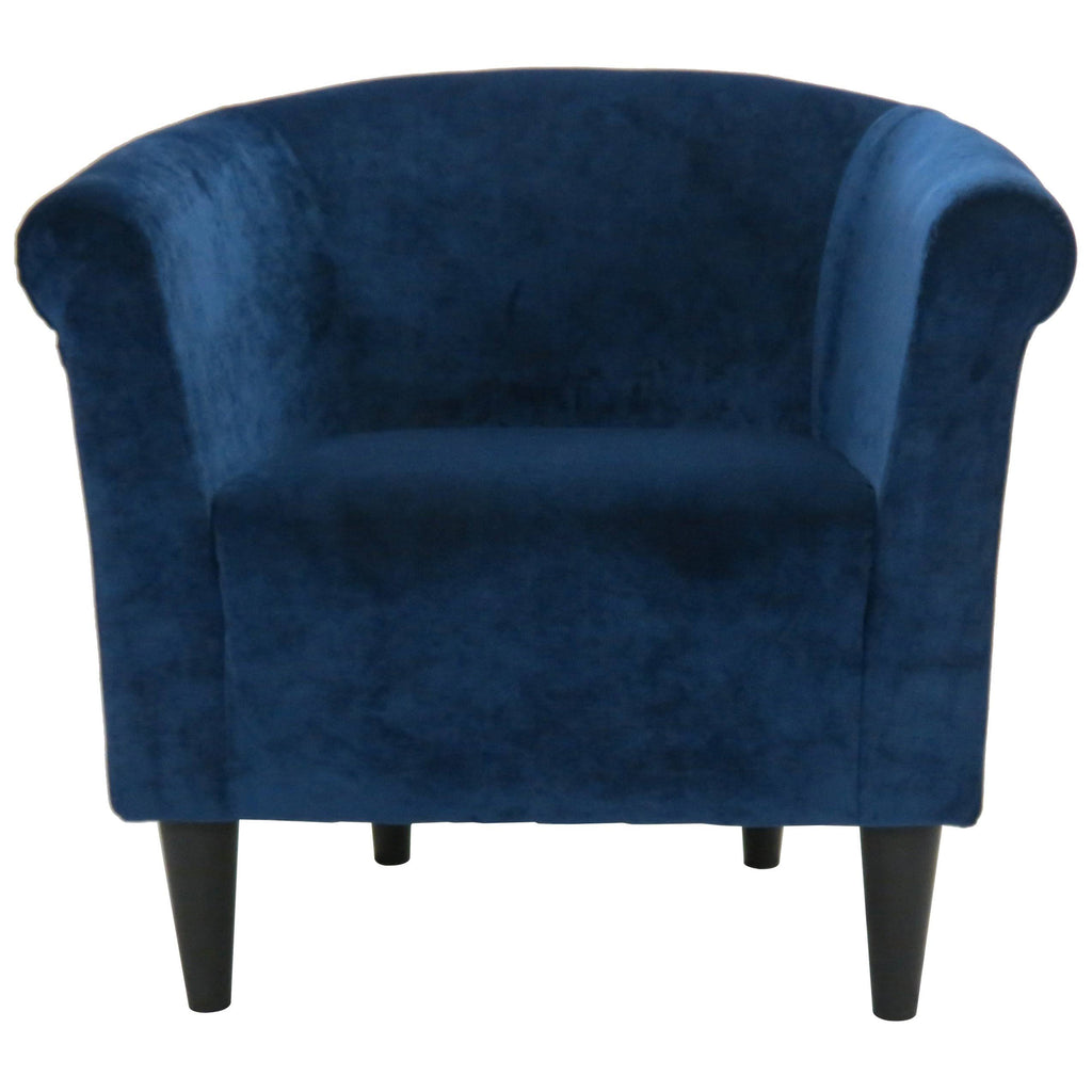 Blue Club Chair F16110