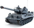 1:28 Remote Control Tank Toy with Sound and Light (Khaki) Z286441