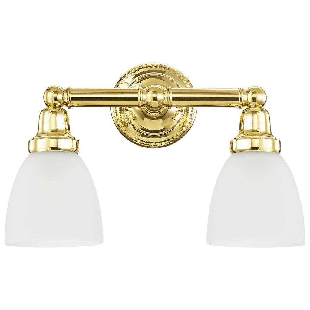Chrome 2-Light Bath Light Q15349