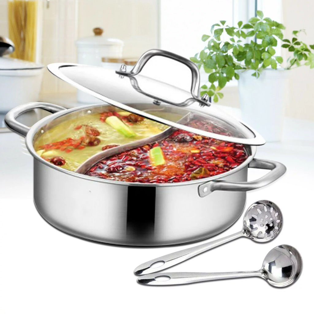 Portable 304 Stainless Cookware Set with Lid K276