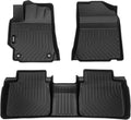Black Custom Full Set Car Floor Mats W241