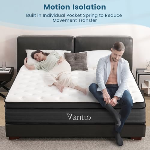 Full Size 12 Inch Memory Foam Hybrid Mattress with Pocket Springs Q810