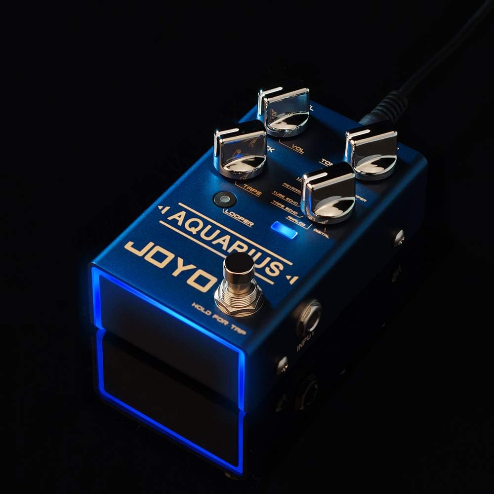 Digital Delay Effect Pedal with Looper for Electric Guitar K892172