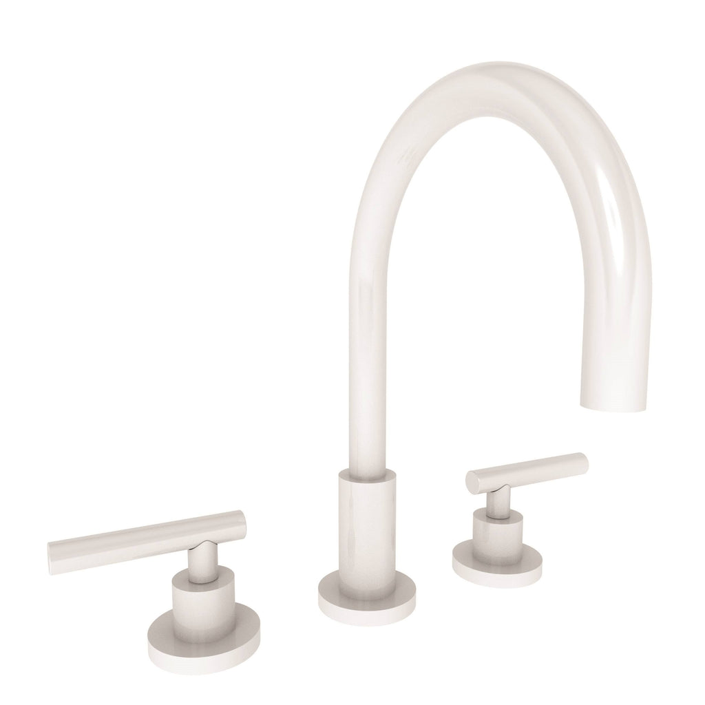 White Widespread Lavatory Faucet M63546