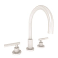 White Widespread Lavatory Faucet M63546