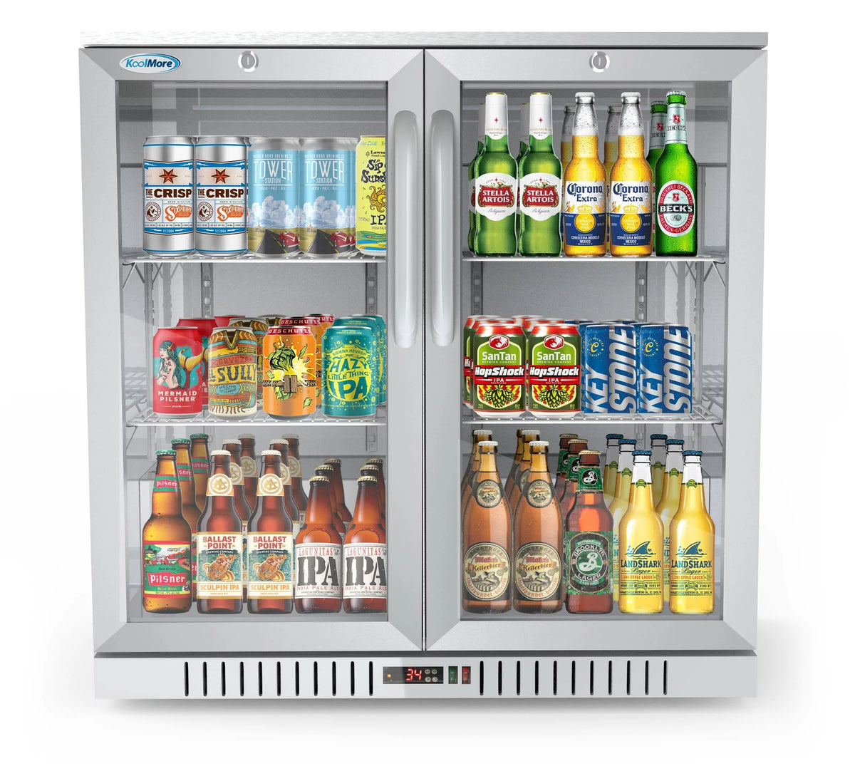 Two-Door Back Bar Refrigerator 7.4 Cu. ft. K3470