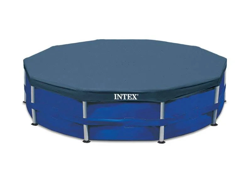 10 Foot x 30 Inches Round Above Ground Pool with Pool Cover E137170