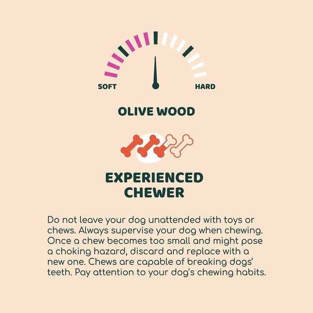 Olive Wood Dog Chew E606