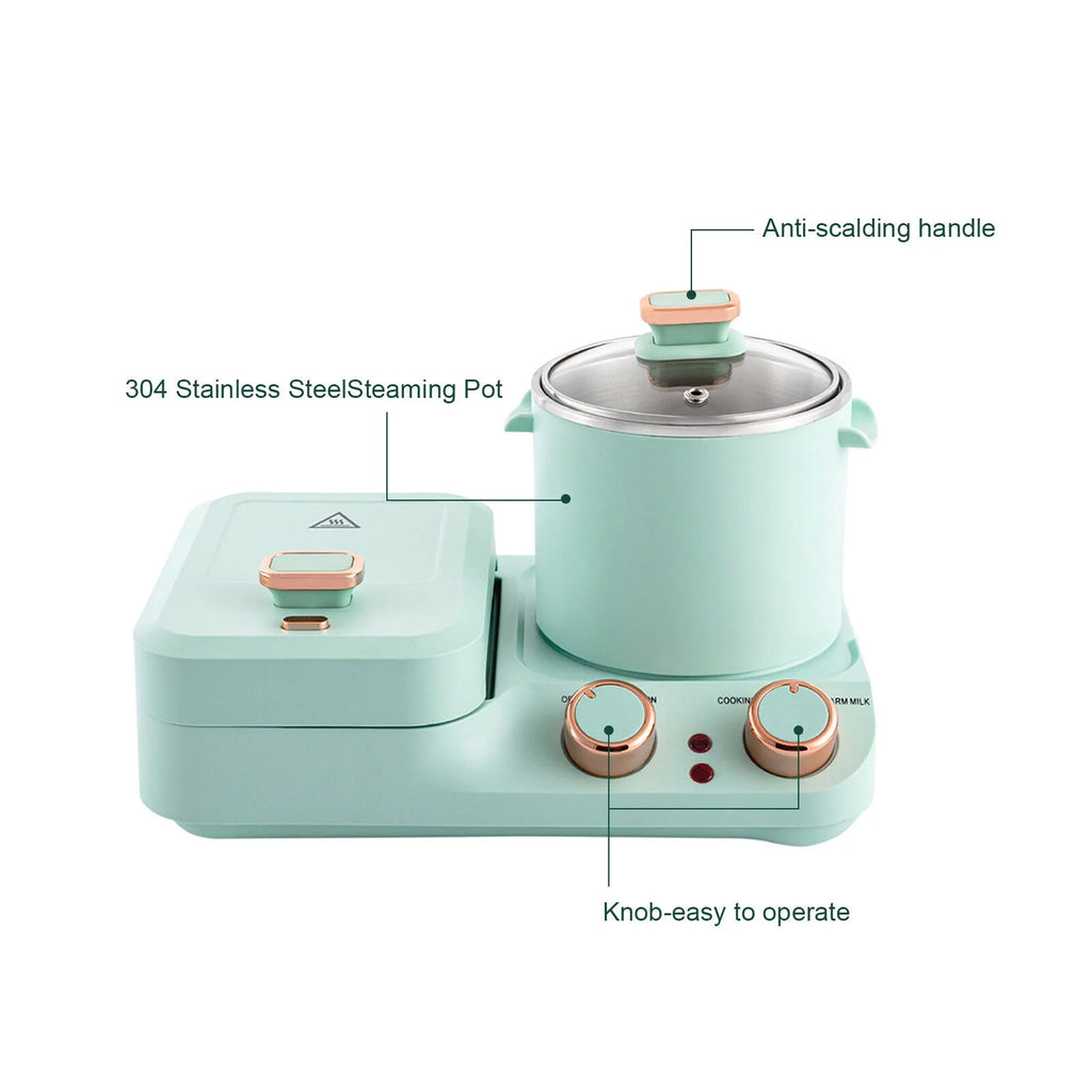 3 in1 Electric Non-stick Breakfast Station D39494