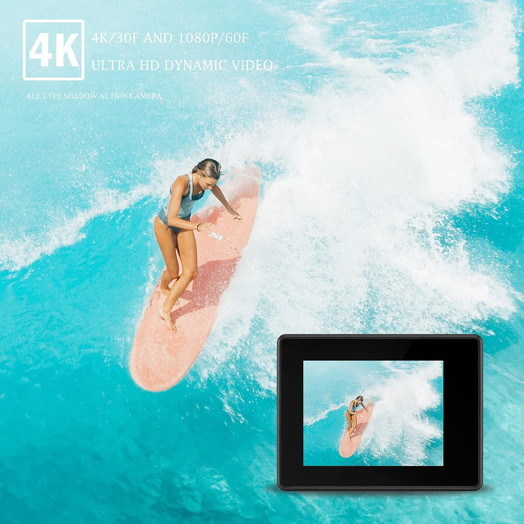 4K Ultra HD Waterproof Action Camera with Touchscreen H45002