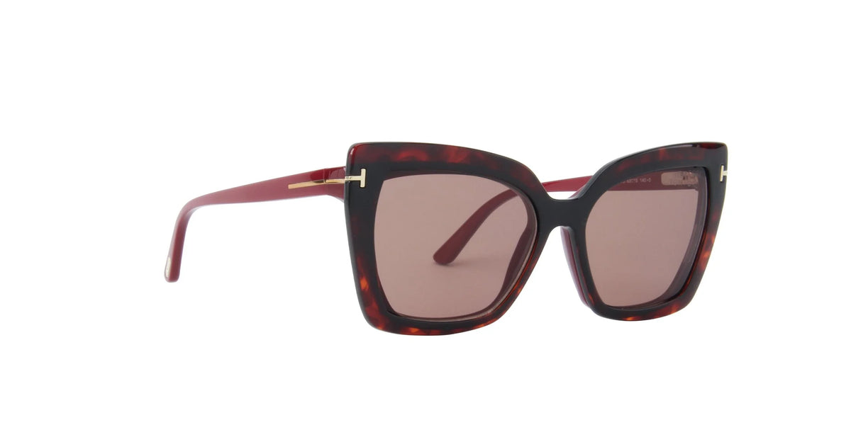 Red Eyeglasses with 2 Clips L591325