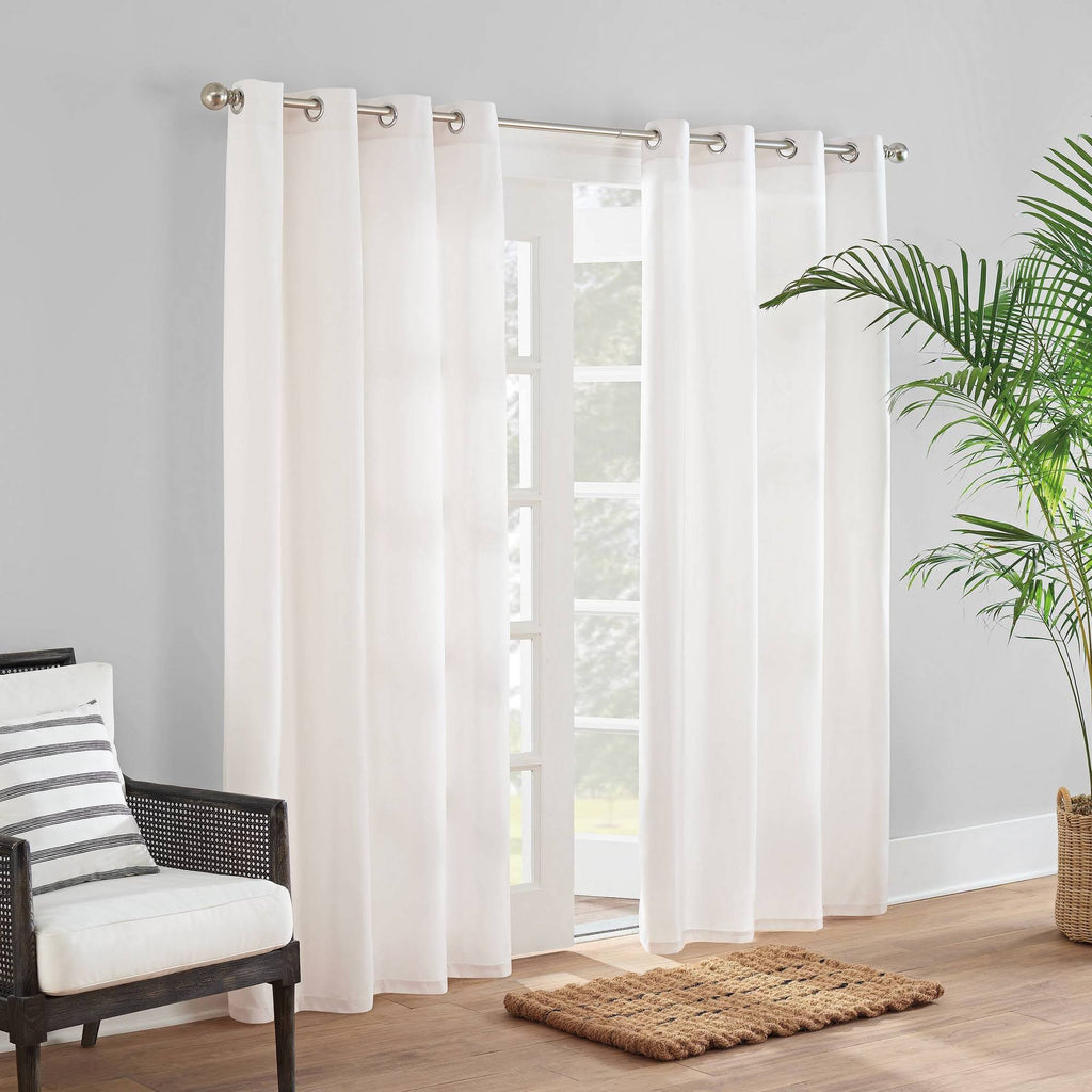 Ivory Canvas Grommet Panel J47756
