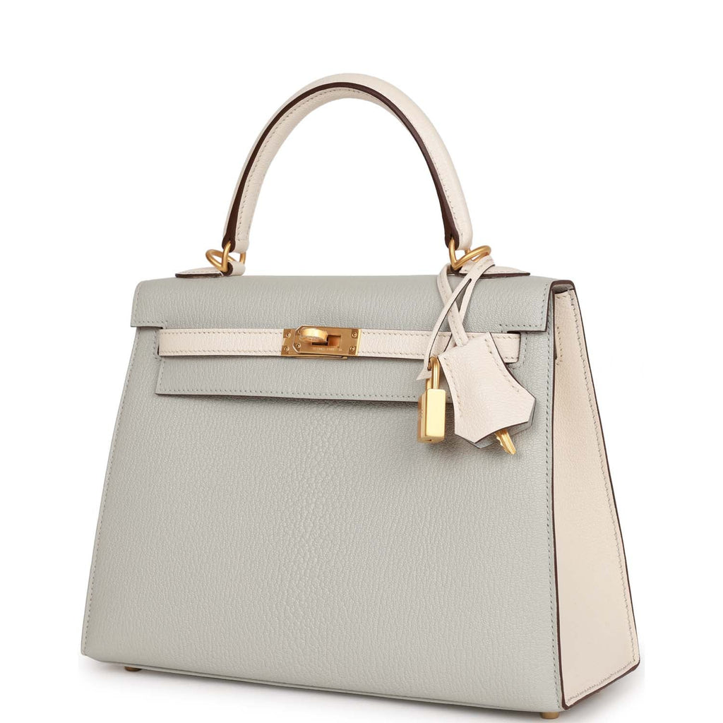 Kelly Sellier 25 Gris Perle and Nata Chevre T2758