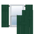 12x22W x 71x22H Real Wood Pine Board-n-Batten Shutters W367