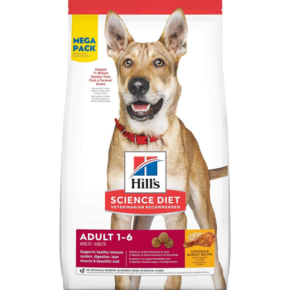 Chicken & Barley Recipe Dry Dog Food P3392