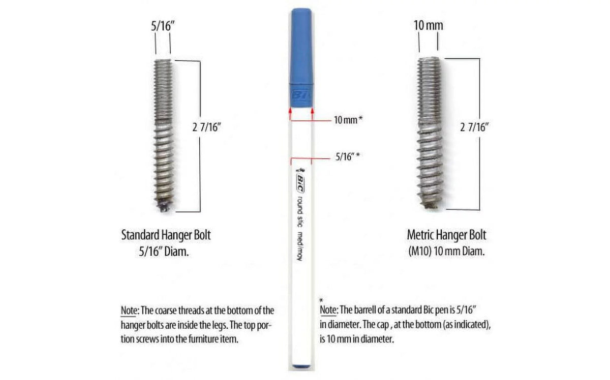 5" Dark Finish Square Tapered Wooden Sofa Leg, Set of 4 C49660