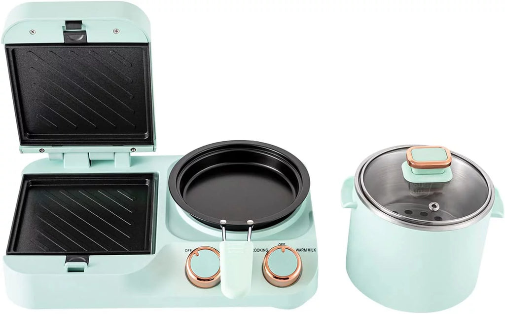 3 in1 Electric Non-stick Breakfast Station D39494