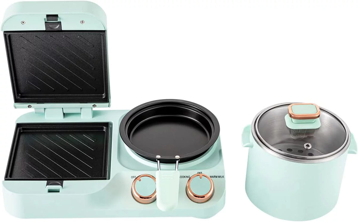 3 in1 Electric Non-stick Breakfast Station D39494