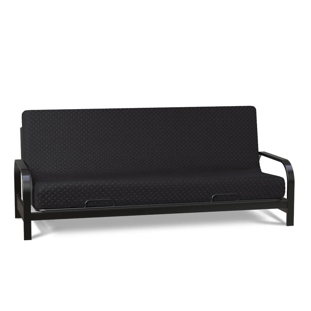 Memory Foam Futon Sofa Bed Mattress Full Size Midnight Black N36474