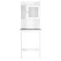 White Toilet Wall Cabinet U436