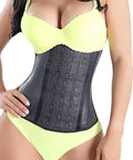 Latex Waist Trainer Corset Shapewear D7522