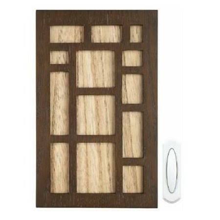 Brown Wireless Door Chime Kit D95656