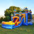 Inflatable Bounce with Two Slides B2829