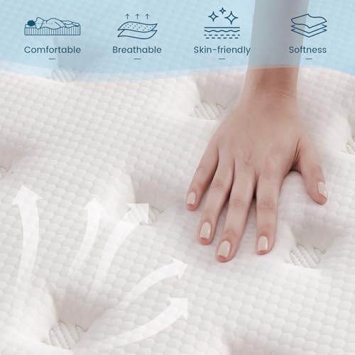 Full Size 12 Inch Memory Foam Hybrid Mattress with Pocket Springs Q810