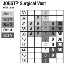 Surgical Vest White Size 5 E565429