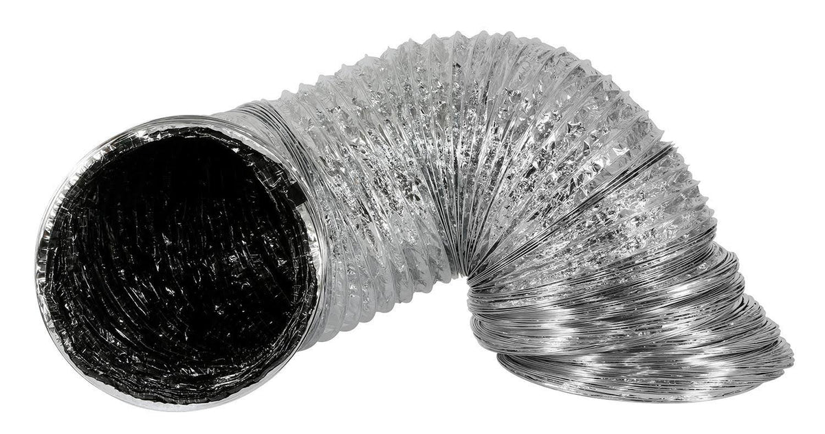 Silver Black 12" x 25 ft Ducting H2664
