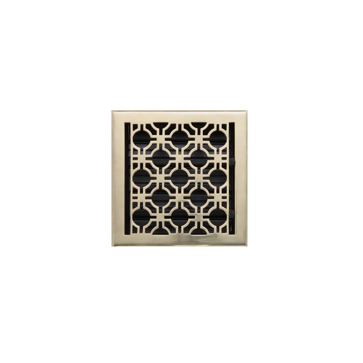Polished Brass Floor Register S447
