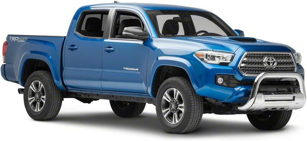 Stainless Steel Bull Bar with Skid Plate and 20-Inch Dual Row LED Light Bar J44933