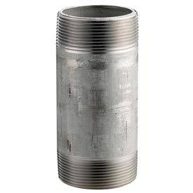 SS 304/304L Schedule 80 Seamless Extra Heavy Pipe Nipple 1x4-1/2 NPT Male O4537