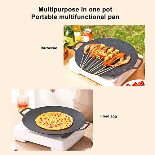 Nonstick Round Grill Pan with Handle O61576